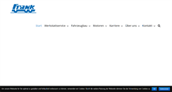 Desktop Screenshot of frank-fahrzeugbau.de